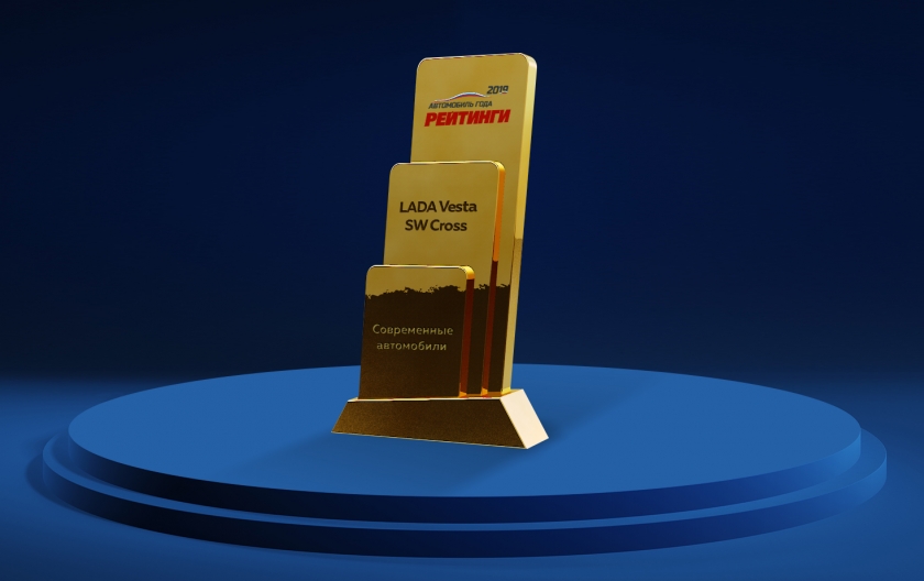 LADA Vesta SW Cross – лауреат конкурса «Рейтинги Авто года»